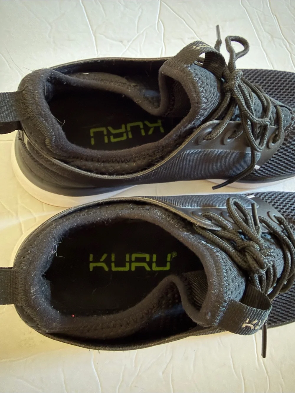 KURU ATOM Performance Heel Pain Comfort Black WOMEN'S SNEAKER SZ 8.5 Kurucloud - Picture 6 of 8